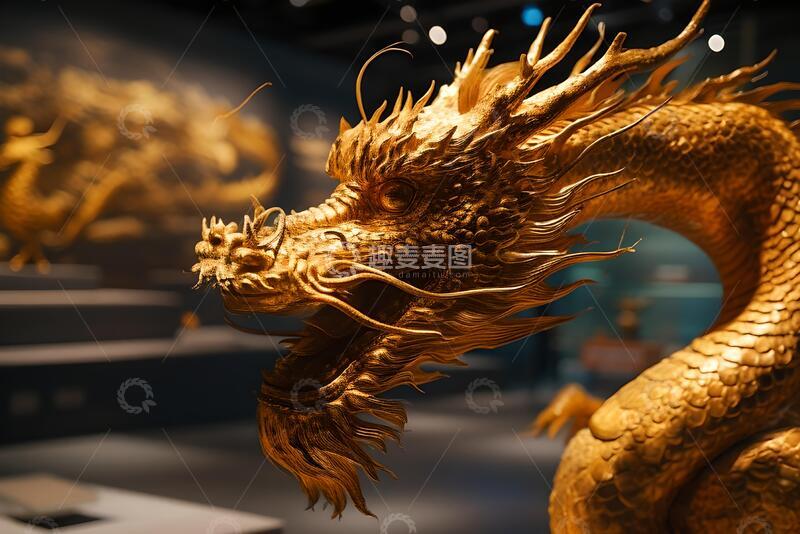 高清大图下载【趣麦麦图】赤走金龙 收藏于陕西历史博物馆_6