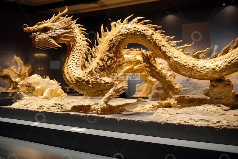 高清大图下载【趣麦麦图】赤走金龙 收藏于陕西历史博物馆_3