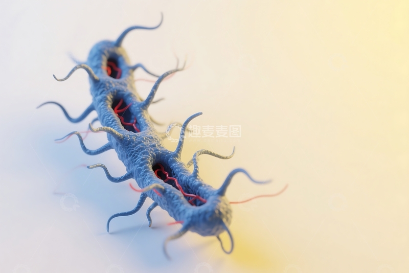 高清大图下载【趣麦麦图】三维渲染病毒图 (4)