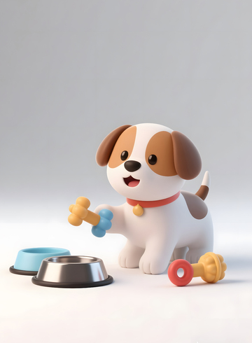 卡通萌宠狗狗5