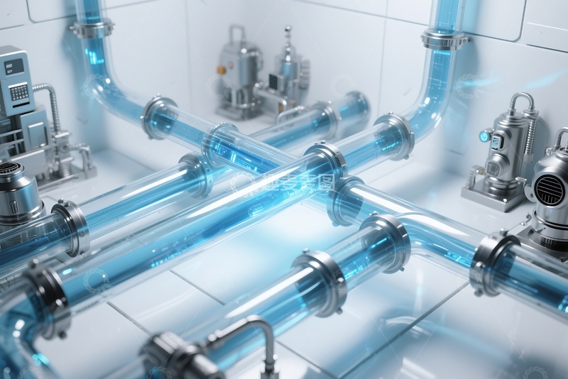 高清大图下载【趣麦麦图】三维渲染科技概念空间 (2)