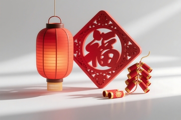 三维精致新年素材组合 (4)