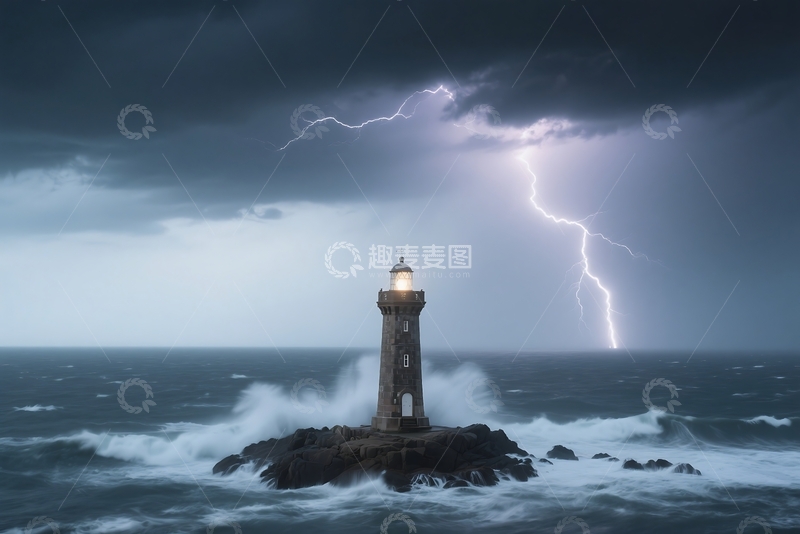 高清大图下载【趣麦麦图】暴风雨 (4)