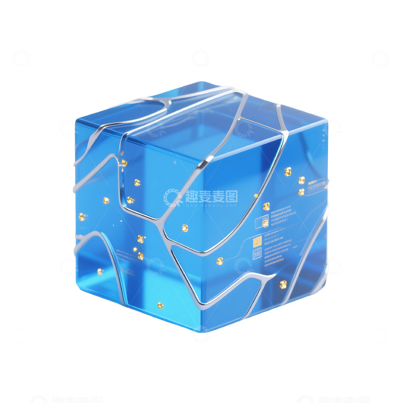 高清大图下载【趣麦麦图】免抠抽象几何电商空间背景图标 (4)