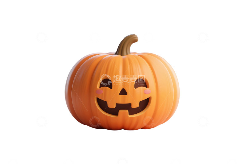 高清大图下载【趣麦麦图】免抠可爱万圣节南瓜灯 (3)