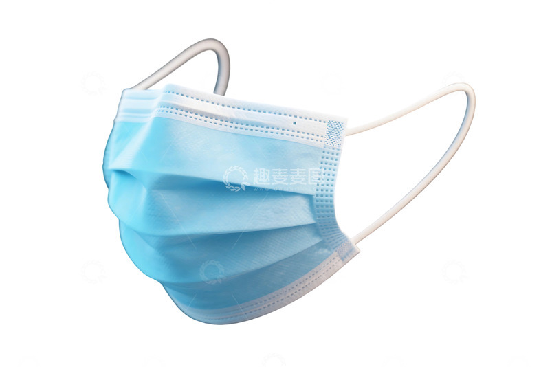 高清大图下载【趣麦麦图】免抠呼吸用医用或外科口罩 (4)