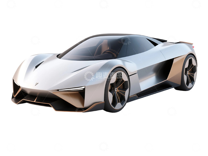 高清大图下载【趣麦麦图】免抠抽象汽车 (1)