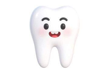 免抠3D卡通风格口腔牙齿元素 (1)