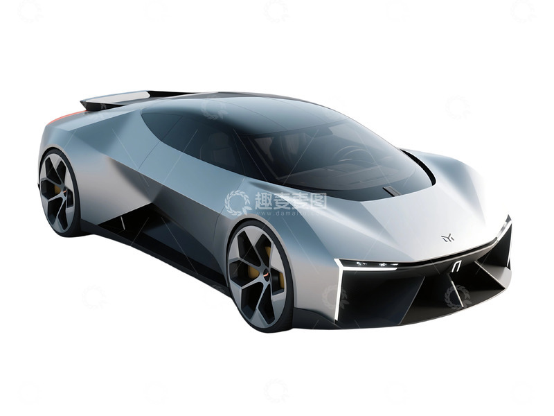 高清大图下载【趣麦麦图】免抠概念车渲染 (4)