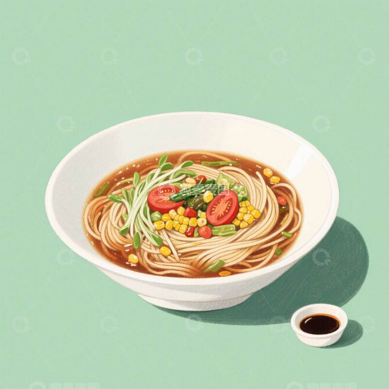  汤面  鲜香  劲道  