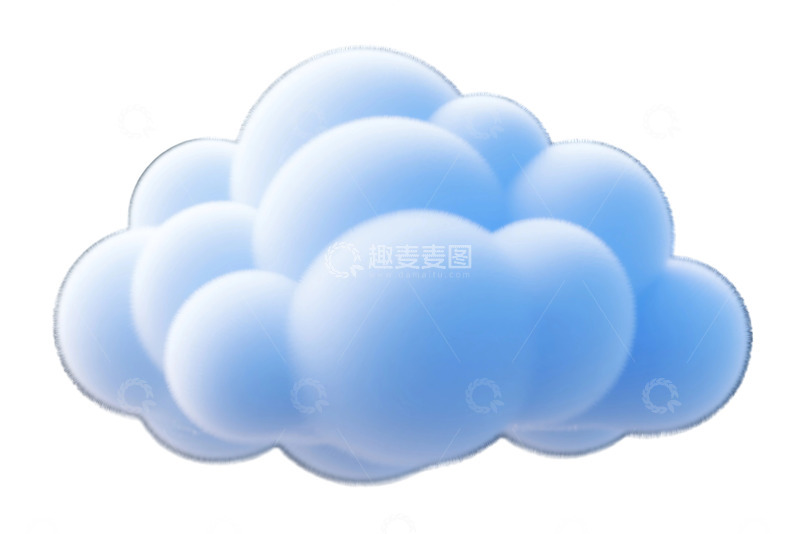 高清大图下载【趣麦麦图】免抠蓝天上的白云 (1)