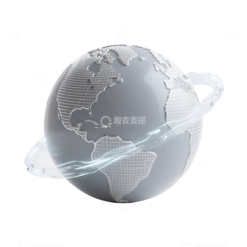 高清大图下载【趣麦麦图】免扣免扣创意星球图标 