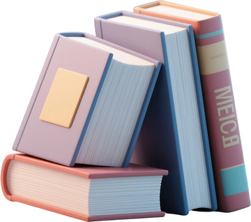 免抠风格的书籍 (2)