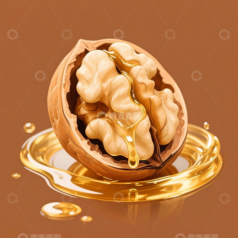 高清大图下载【趣麦麦图】核桃油植物园