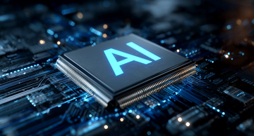 科技智能芯片创意图