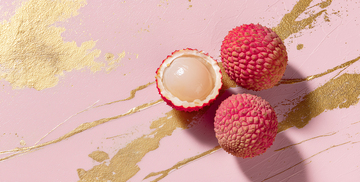 国风水果新鲜荔枝特写展示