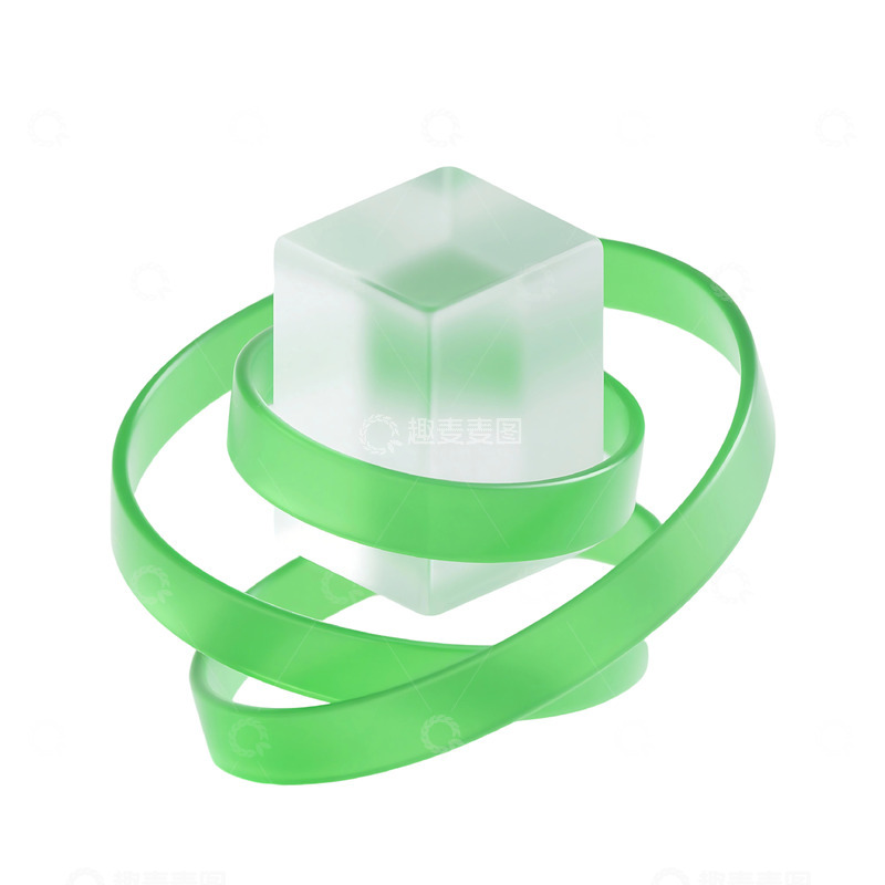 高清大图下载【趣麦麦图】免扣抽象电商展示空间图标 