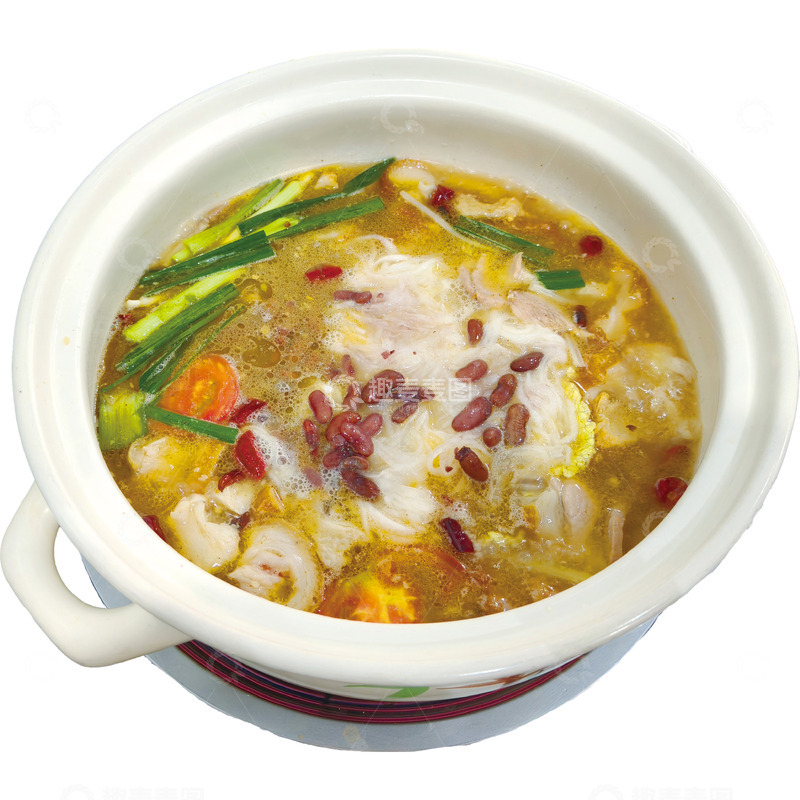 高清大图下载【趣麦麦图】-石锅鸡蛋粉条麻辣烫