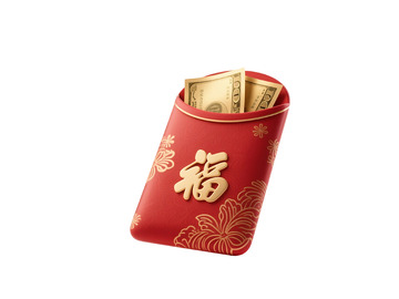 免扣立体红包元素 分类 