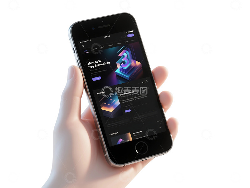 高清大图下载【趣麦麦图】免扣网页手持移动智能手机 1