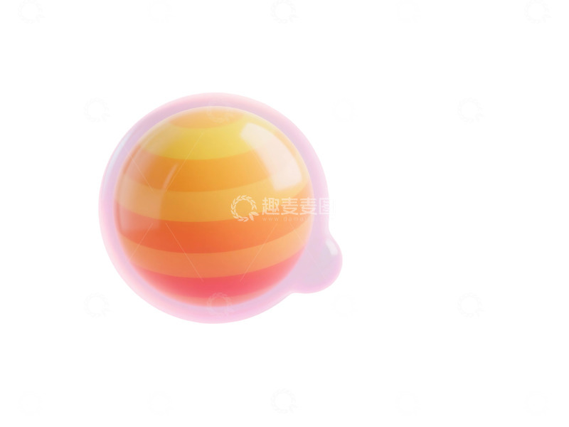 高清大图下载【趣麦麦图】免扣气泡梦幻色 