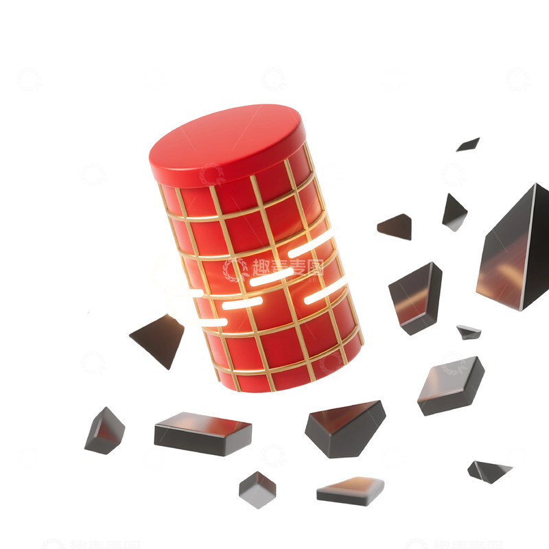 高清大图下载【趣麦麦图】免抠创意科技几何背景图图标 