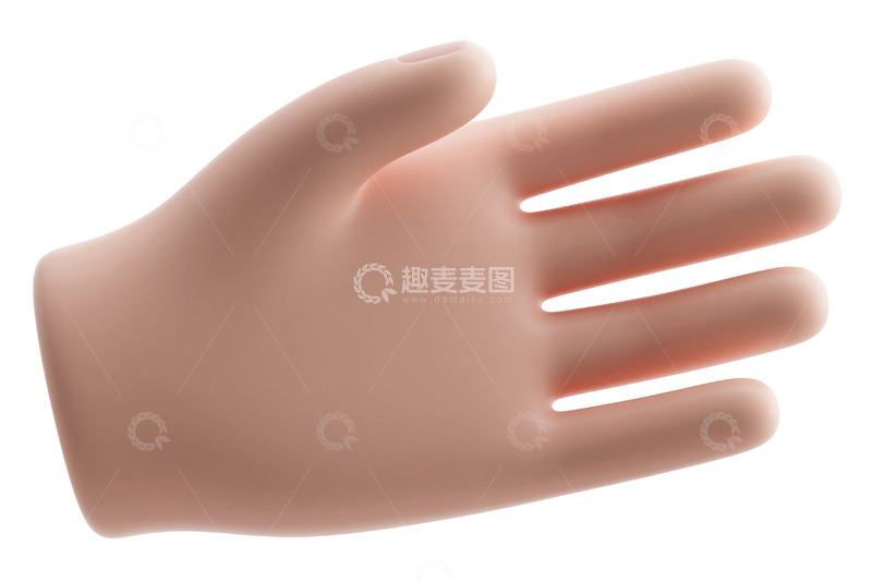 高清大图下载【趣麦麦图】免抠卡通手模型005 