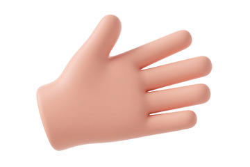 免抠卡通手模型015 