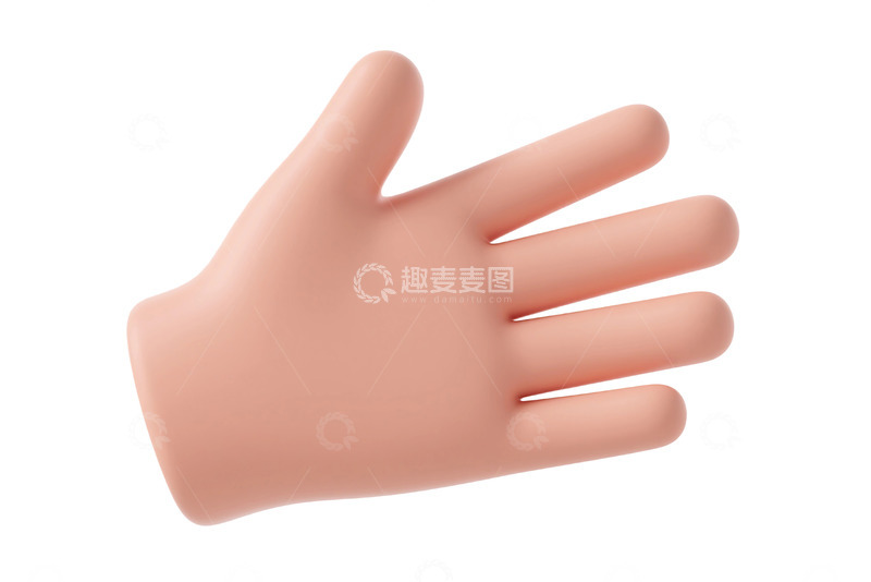 高清大图下载【趣麦麦图】免抠卡通手模型015 