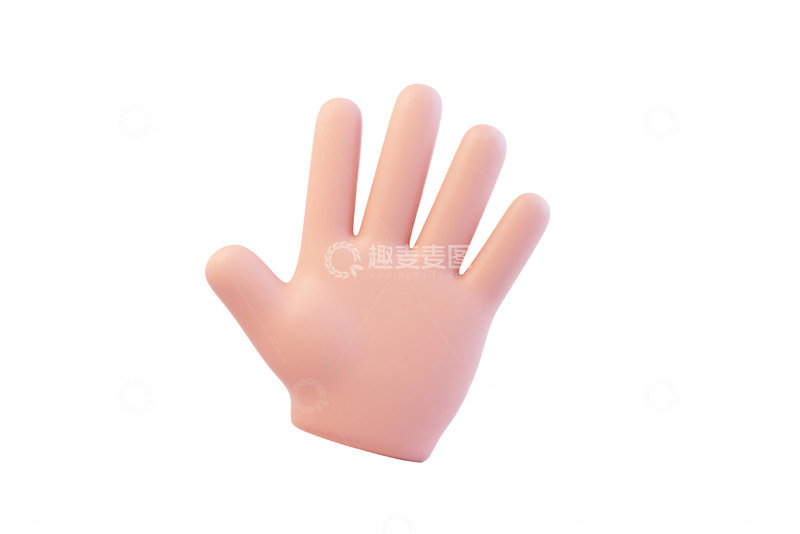 高清大图下载【趣麦麦图】免抠卡通手模型012 
