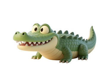 免抠卡通鳄鱼 