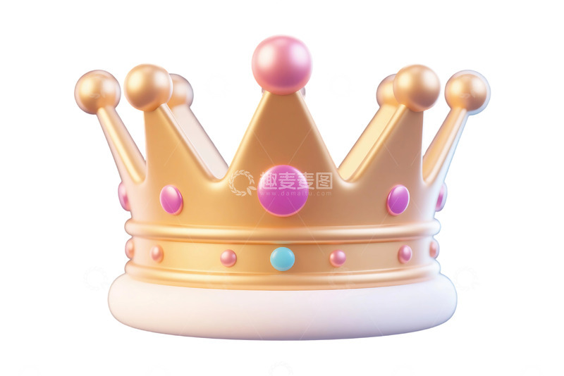 高清大图下载【趣麦麦图】免抠卡通皇冠 