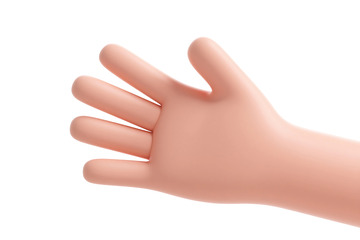 免抠卡通手模型014 