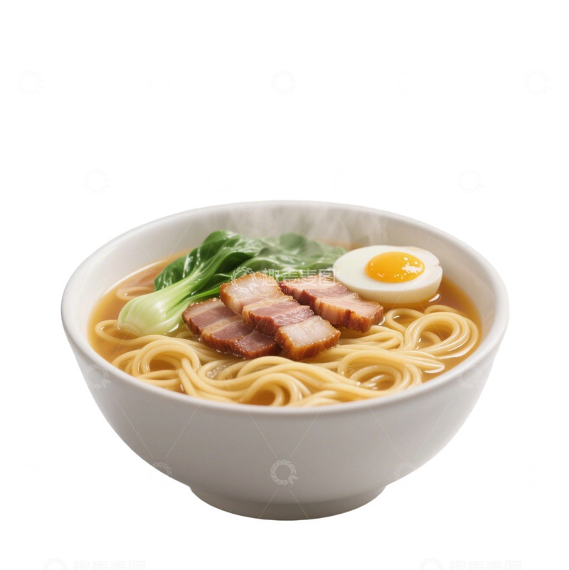 高清大图下载【趣麦麦图】日式叉烧拉面