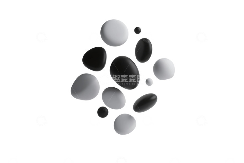 高清大图下载【趣麦麦图】免抠形状或抽象设计元素下落中 1