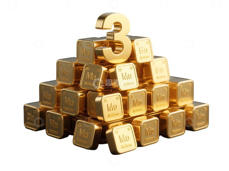 高清大图下载【趣麦麦图】免抠堆起来的黄金元素 