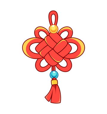 中国结喜庆插画1