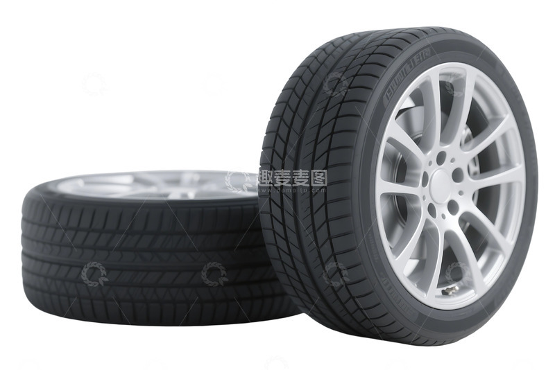 高清大图下载【趣麦麦图】-免抠汽车轮胎 1