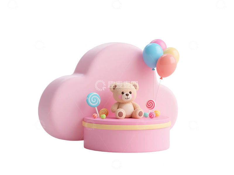 高清大图下载【趣麦麦图】免抠清新电商展示台 