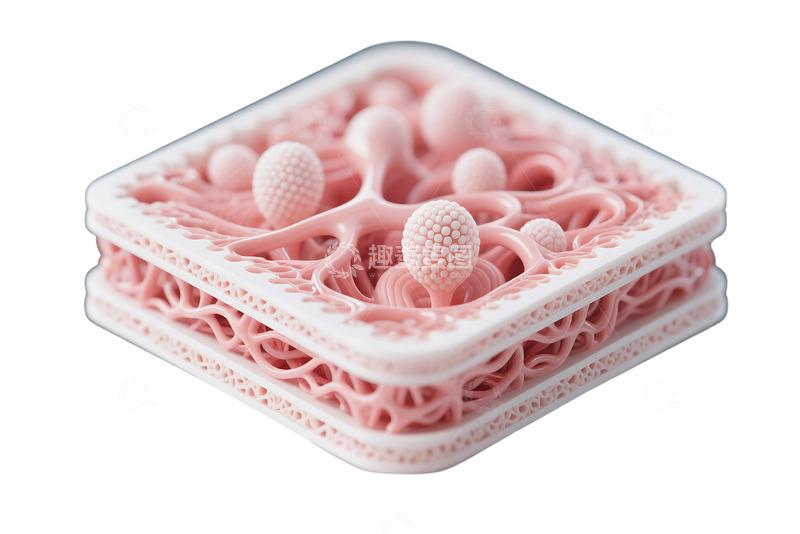 高清大图下载【趣麦麦图】免抠生物打印组织，插图 1