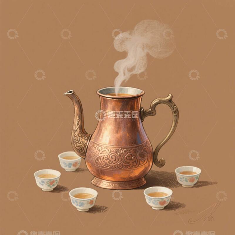 高清大图下载【趣麦麦图】酥油茶    御寒    浓郁 