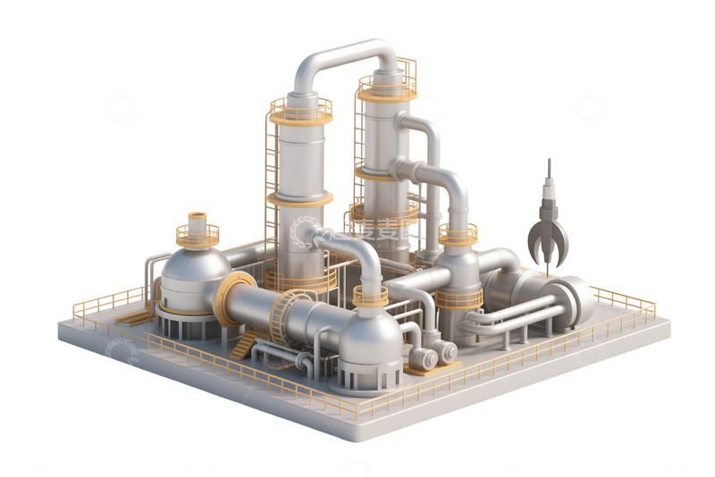 高清大图下载【趣麦麦图】免抠石油提炼 