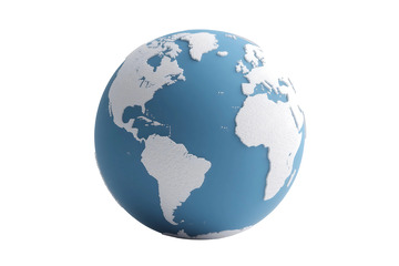 免抠立体地球元素 