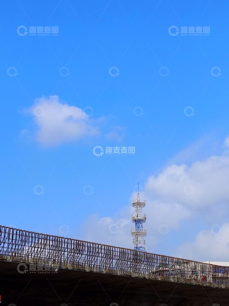 高清大图下载【趣麦麦图】手机摄影-蓝天白云