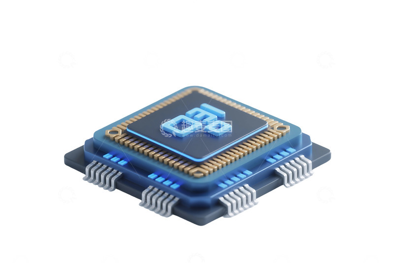 高清大图下载【趣麦麦图】免抠芯片和人工智能 