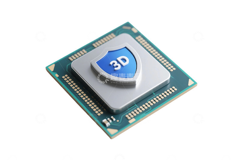 高清大图下载【趣麦麦图】免抠芯片 处理器 安全 保障 