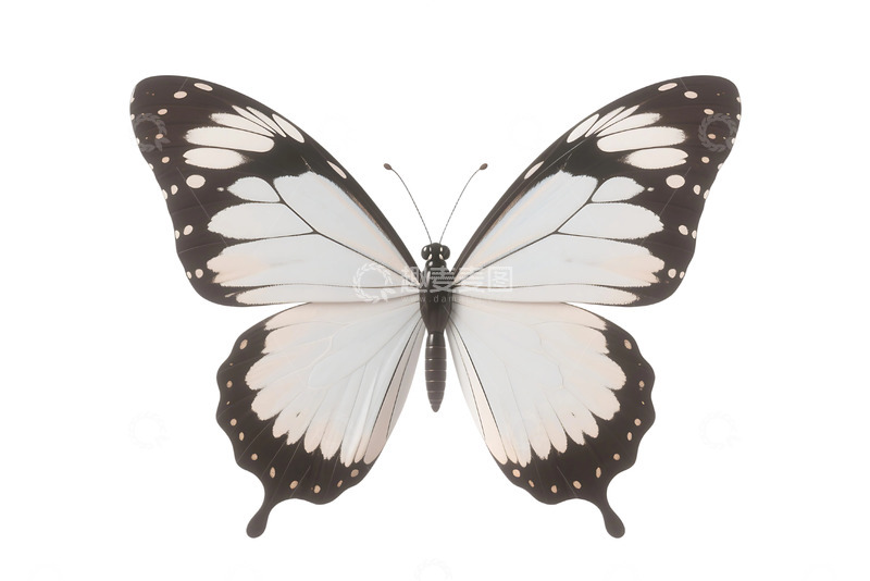 高清大图下载【趣麦麦图】免抠蝴蝶插画 