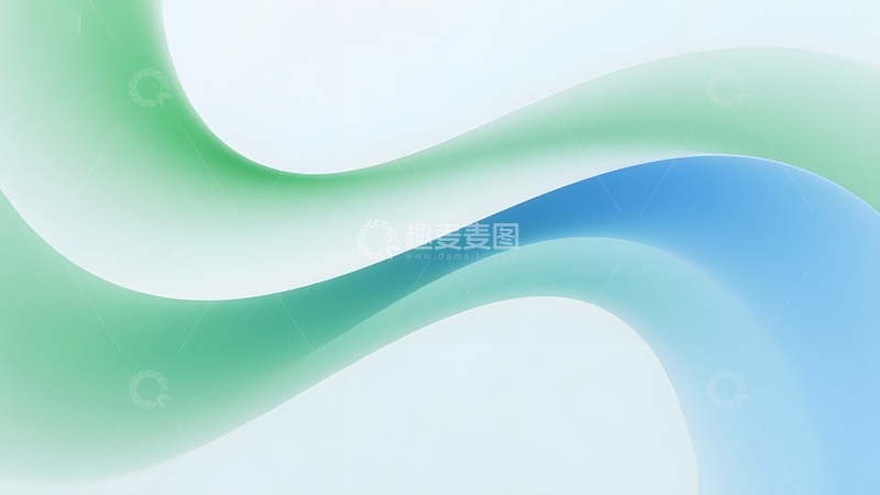 高清大图下载【趣麦麦图】弥散风波浪线条背景