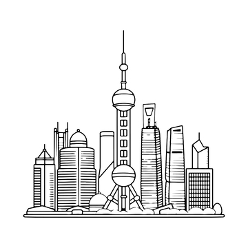 上海城市建筑地标