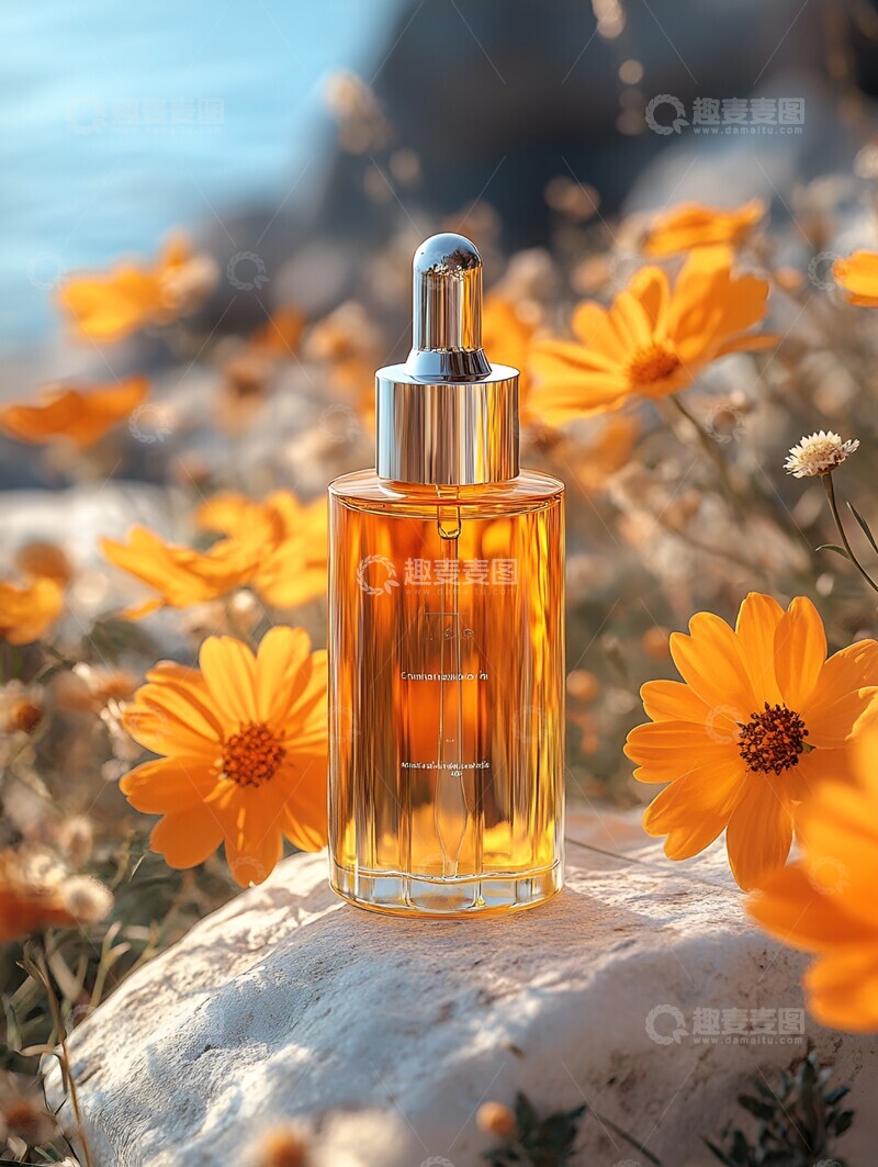 高清大图下载【趣麦麦图】精油护肤品电商展示